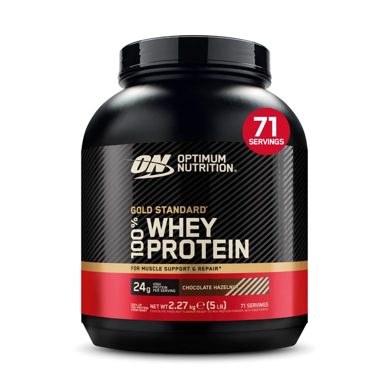 Whey Optimum Nutrition Gold Standard 100% Whey 2.27kg - Chocolate Hazelnut