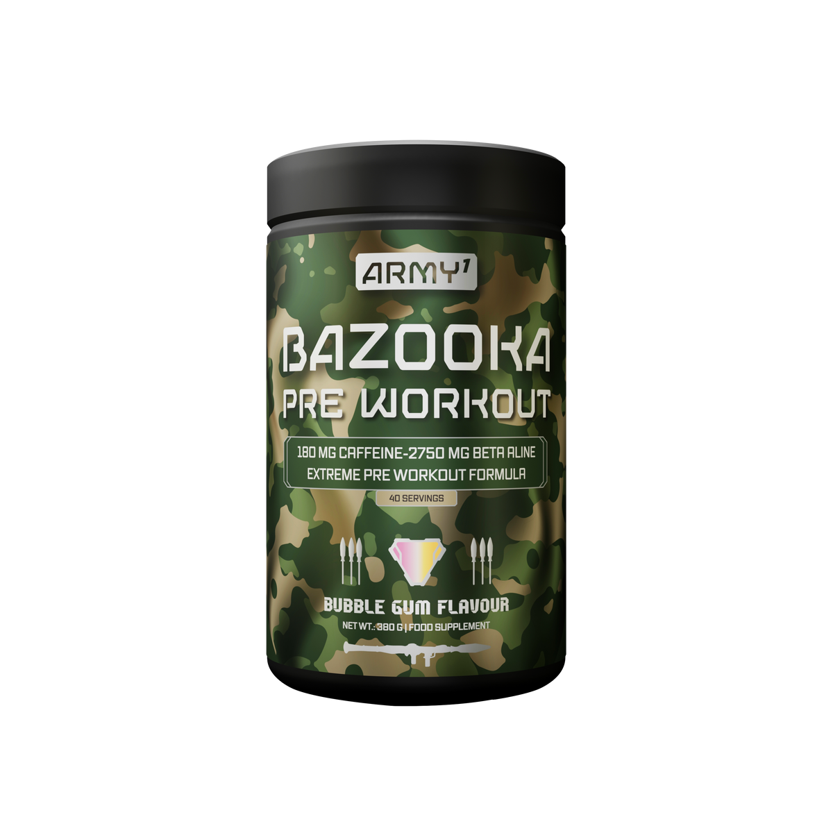 Pre-Workout Bazooka Army1 380g
