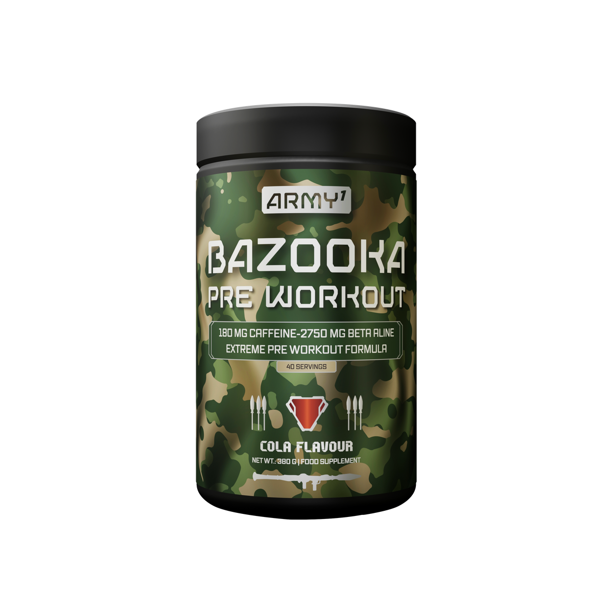 Pre-Workout Bazooka Army1 380g