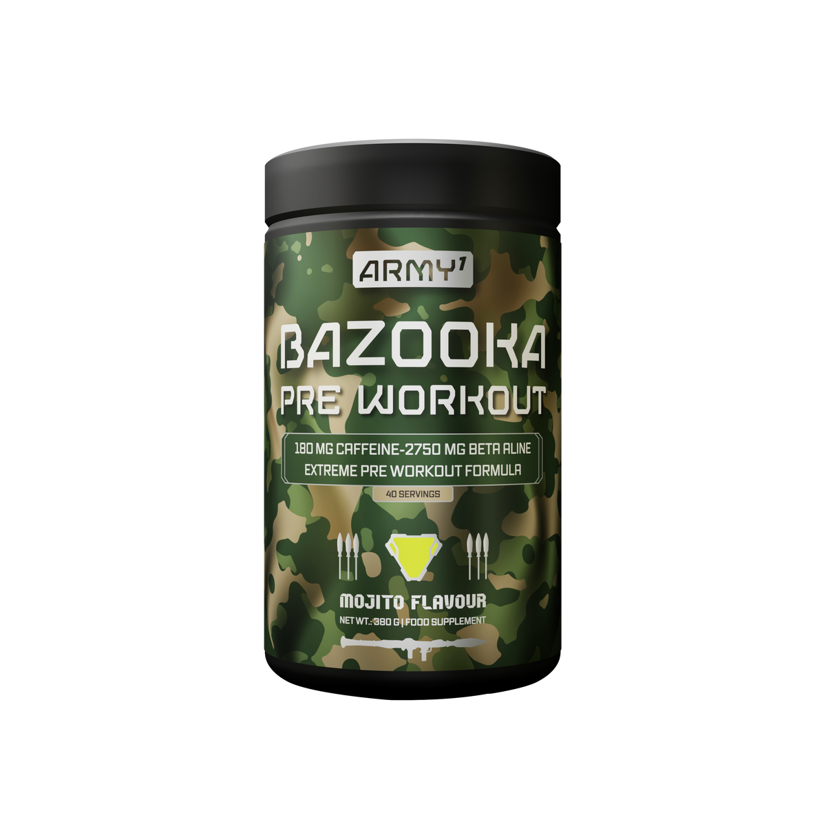 Pre-Workout Bazooka Army1 380g