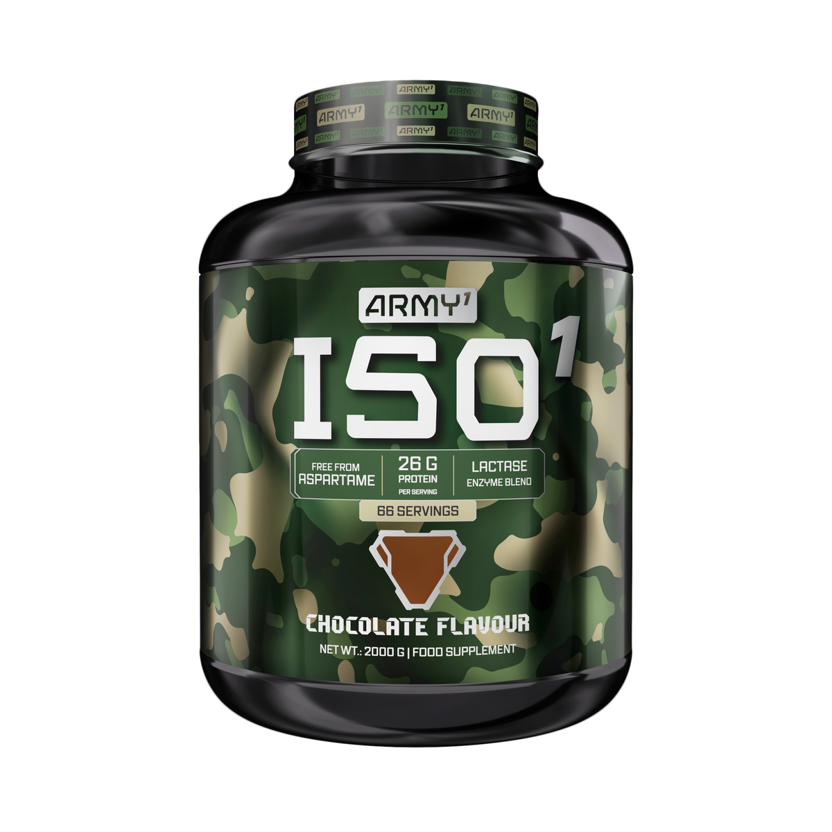 Iso Whey Proteinë Army1 - Çokollatë