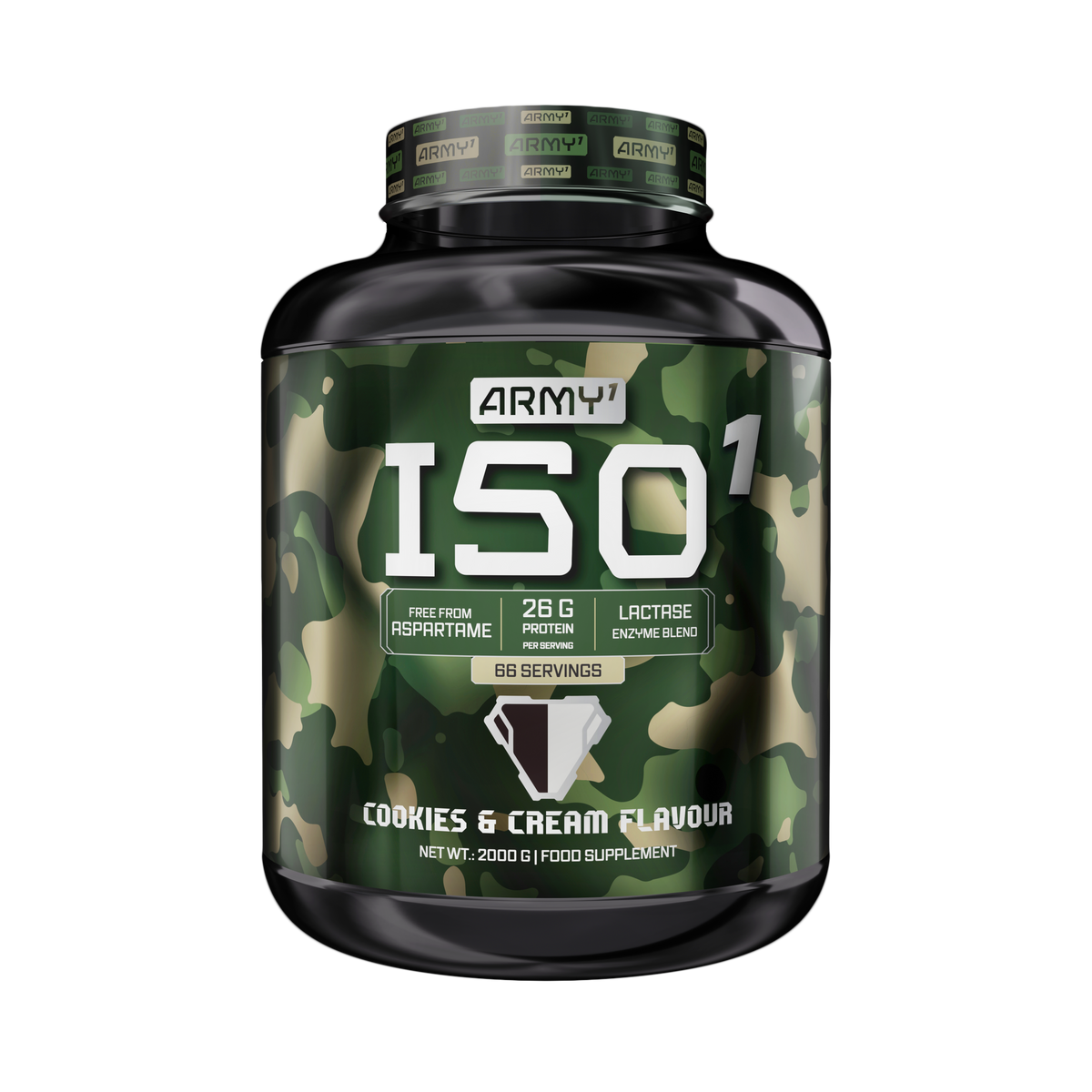 Iso Whey Proteinë Army1 - Çokollatë